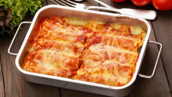 Cannelloni con carne macinata