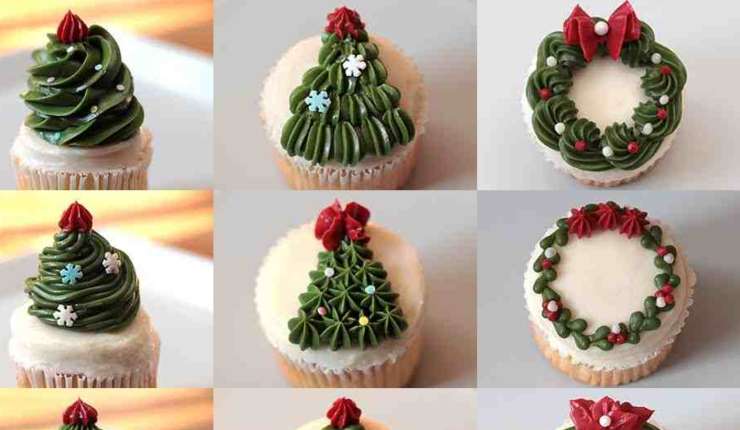 Cupcakes natalizi