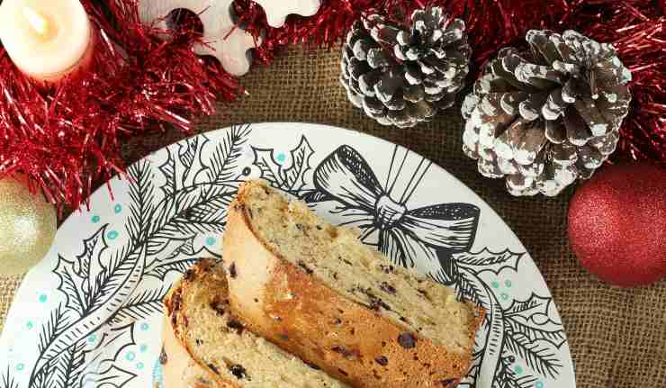 Fette di panettone di qualità