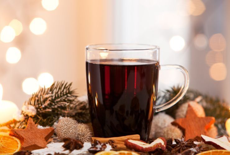 Glühwein, vin brulé tedesco