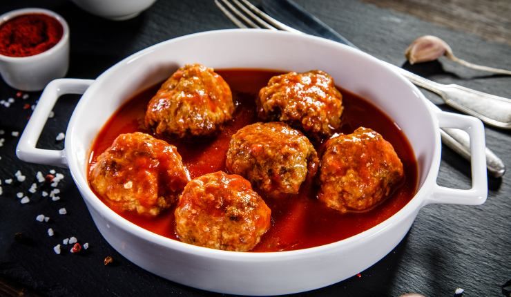 Polpette al sugo con ricotta