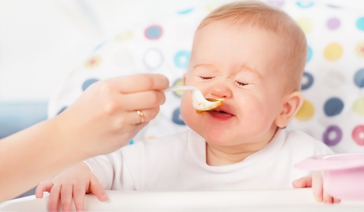 Puntine in brodo vegetale per bambini