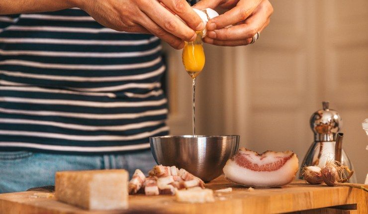 Ricetta della carbonara del 1954