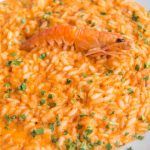 Risotto alla crema di scampi ricetta