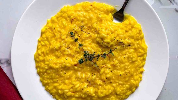 Risotto allo zafferano