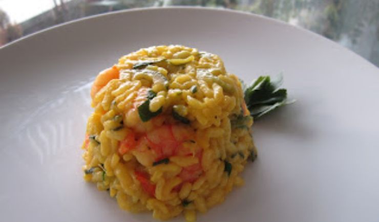 Risotto allo zafferano