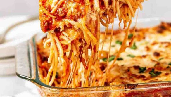 Timballo di spaghetti al forno