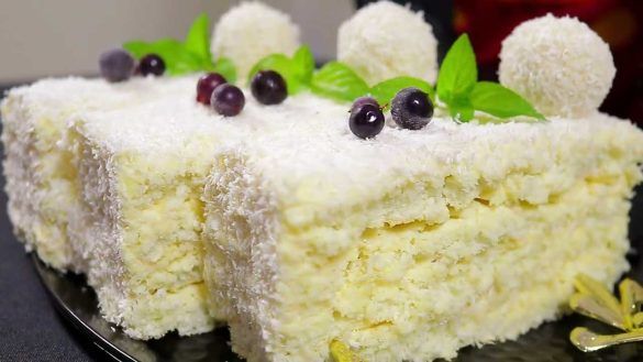 Torta Raffaello