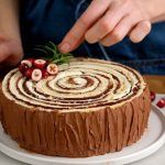 Torta Tronco albero di Natale