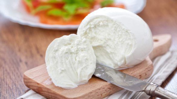 Vino e mozzarella di bufala