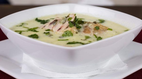 Zuppa di cerfoglio