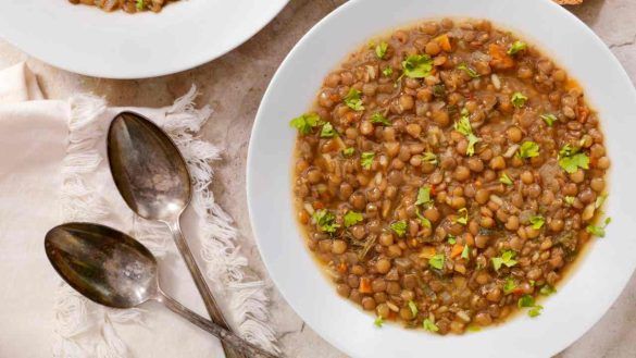 Zuppa di lenticchie speziata