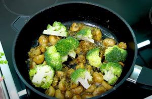 Broccoli e funghi