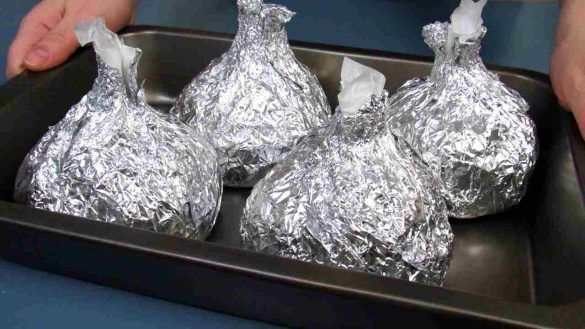Cena deliziosa da prodotti semplici