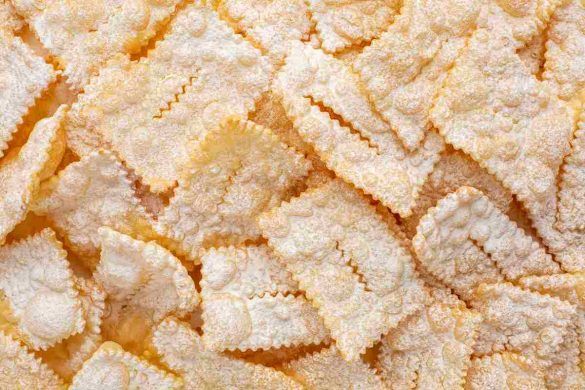 Chiacchiere senza uova e burro