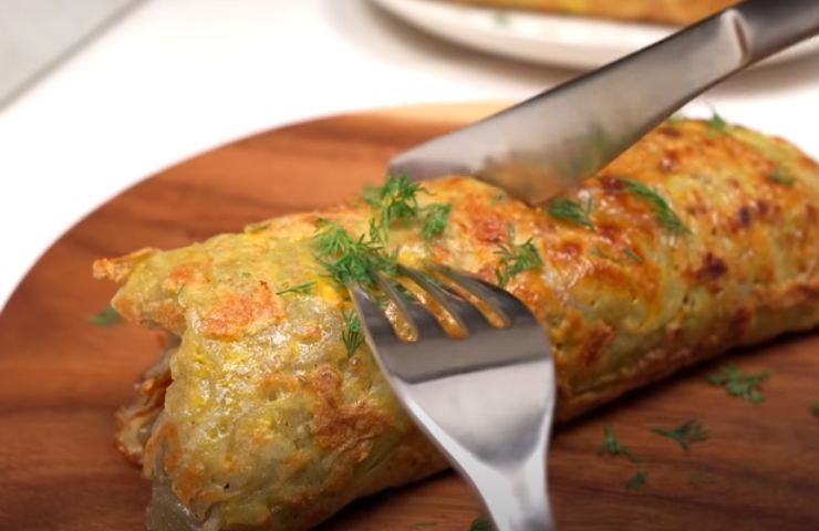 Fagottino di wurstel e patate