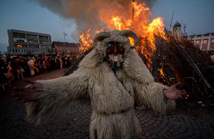 Falò di addio all'inverno - Carnevale di Mohác