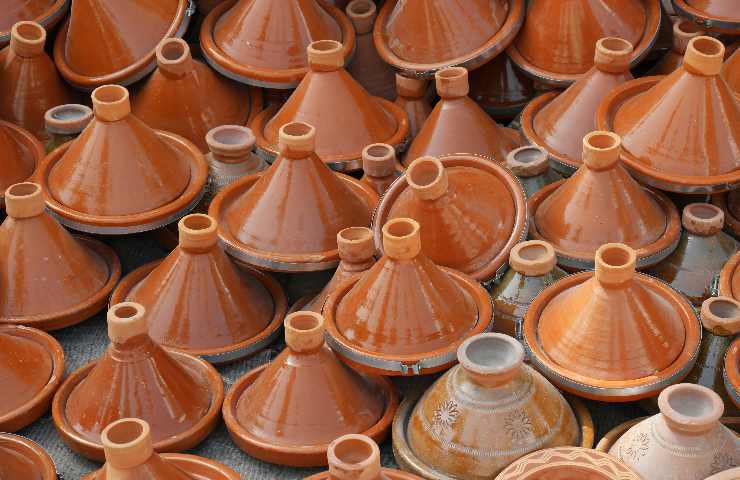 Pentole in terracotta per Tajine