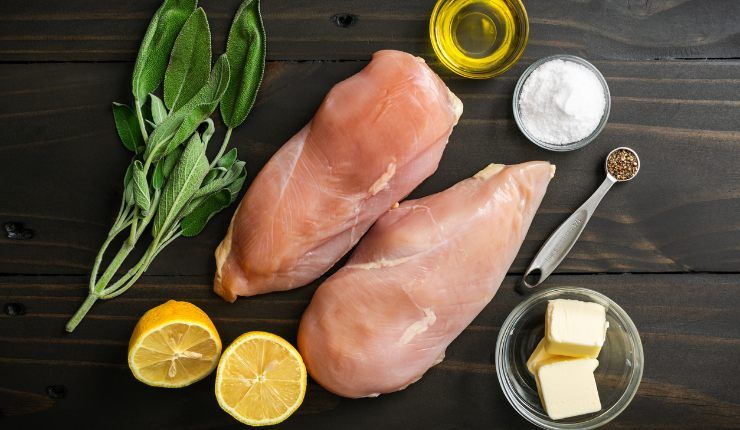 Petto di pollo al burro e limone ricetta