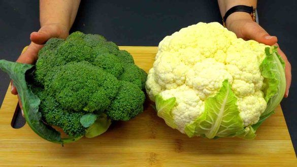 Ricetta con cavolfiore e broccoli