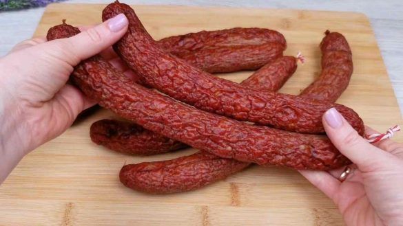 Salsicce tedesche fatte in casa