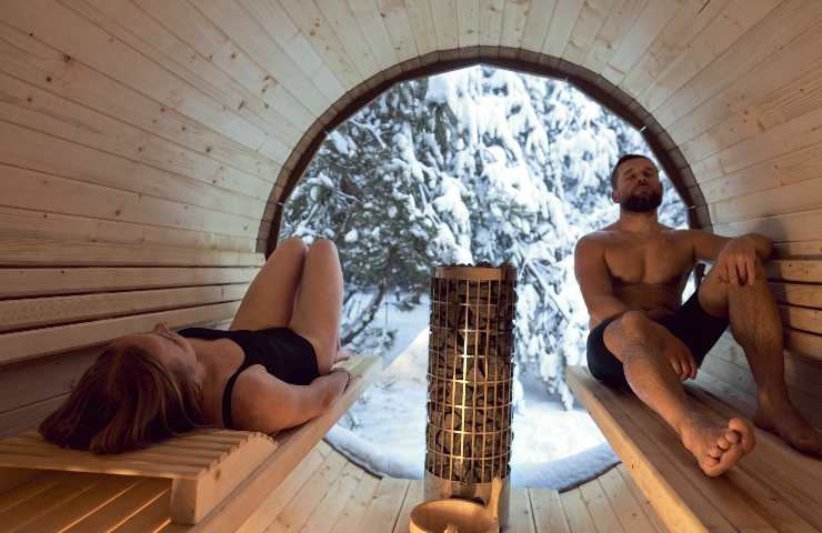 Sauna invernale