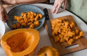 Tagliare la zucca