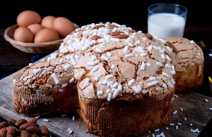 Colomba da mangiare a colazione