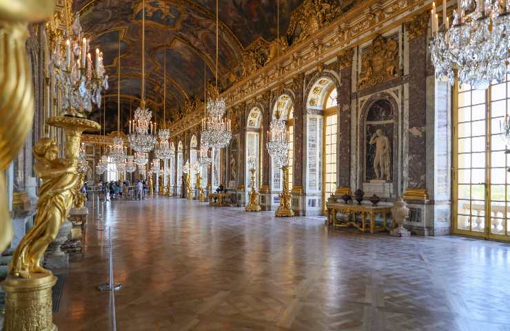 Corridoio della Reggia di Versailles