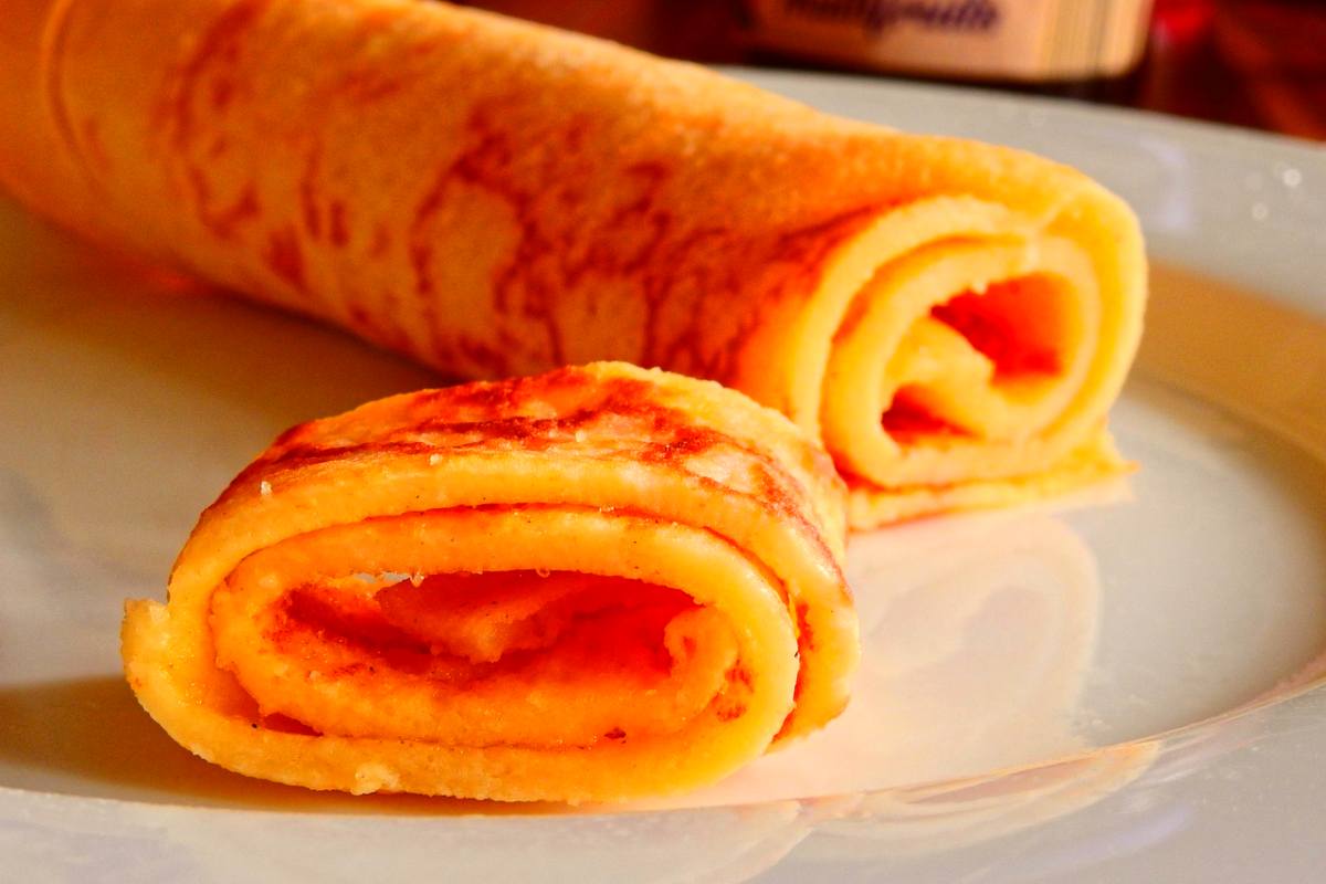 Crepes salate di carota