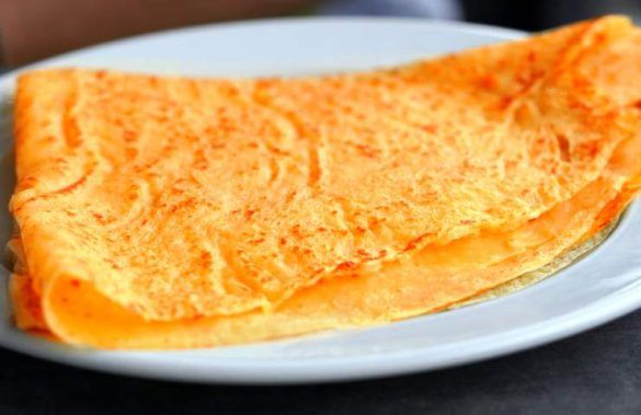 Crepes di carota