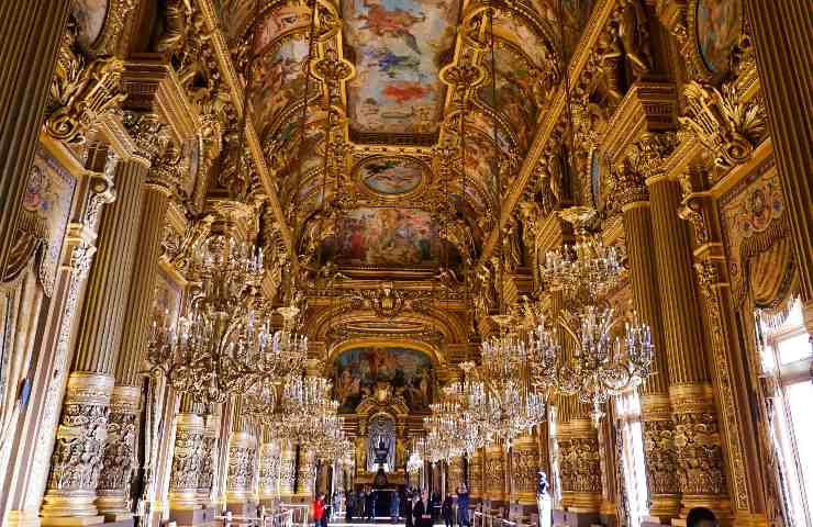 Interni della reggia di Versailles