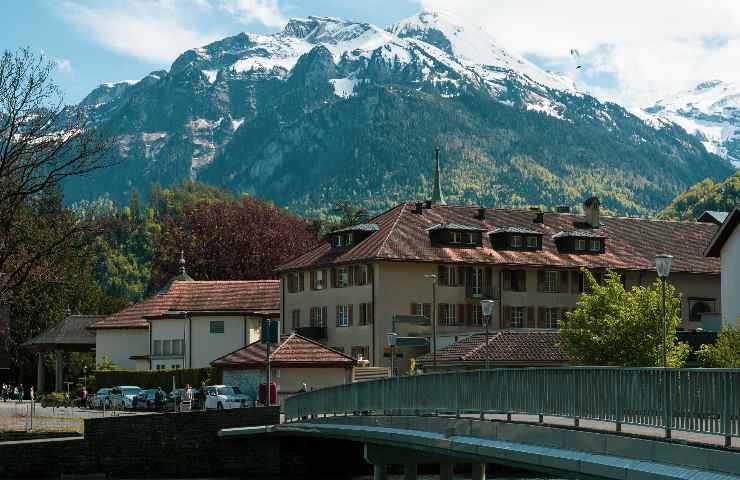 Paesaggio di Interlaken