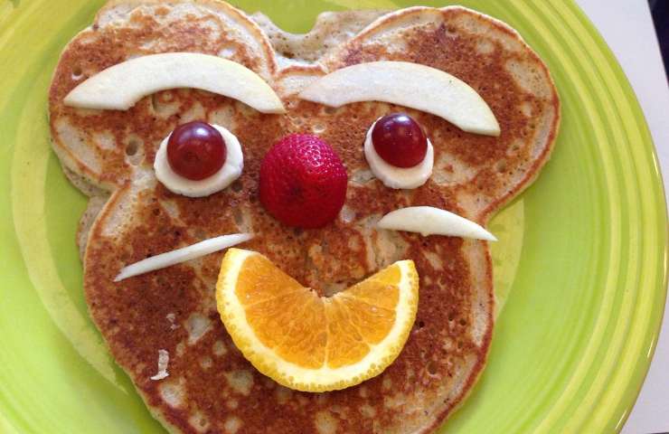 Pancake per colazione bambini