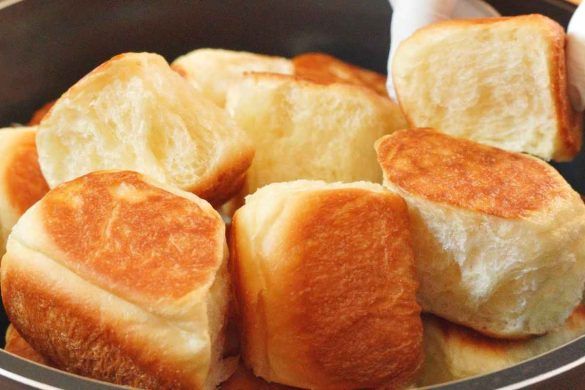 Pane a casa con una padella