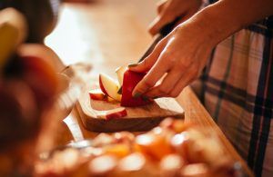 Pasta sfoglia con mela