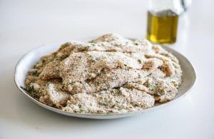 Petto di pollo impanato