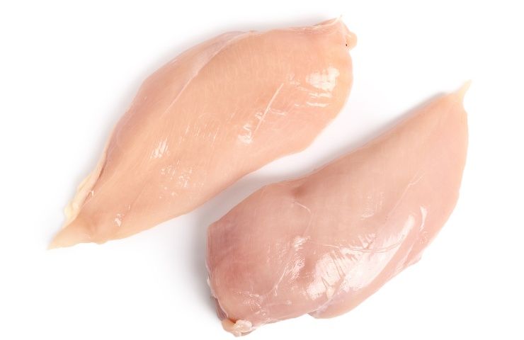 Petto di pollo senza difetti