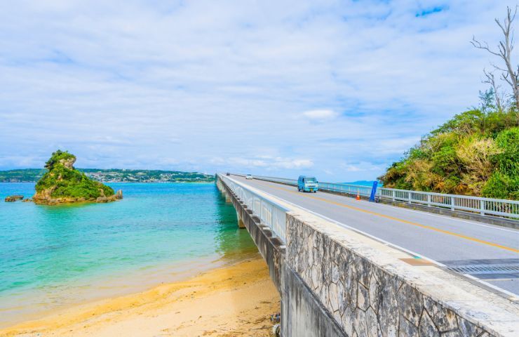 Ponte dell'isola di Kouri