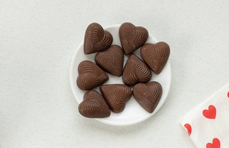 Ricetta cuoricini di cioccolato