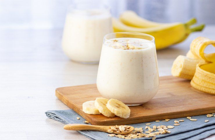 Ricetta latte alla banana