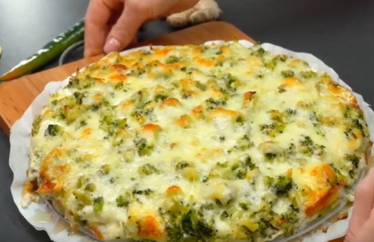 Torta salata con broccoli e patate