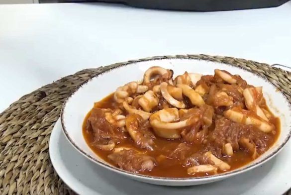 Zuppa di calamari