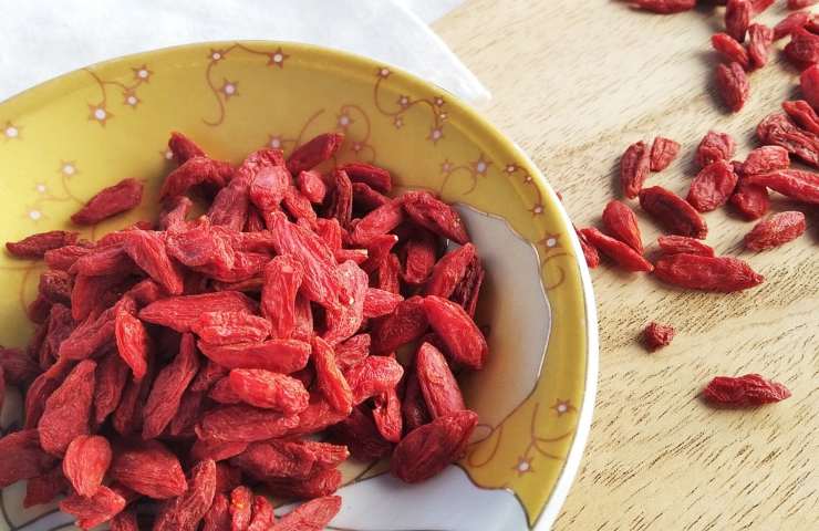 Bacche di goji essiccate