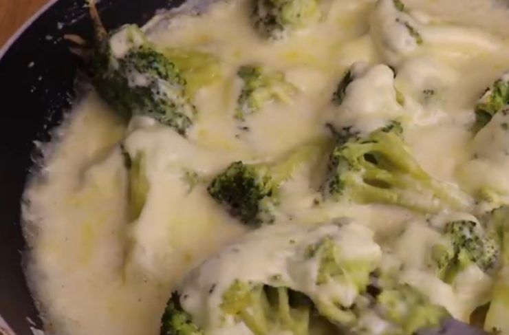 Broccoli filanti in padella