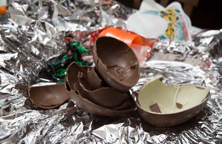 Come riusare la cioccolata dell'uovo di Pasqua