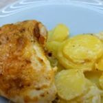 Cosce di pollo con patate