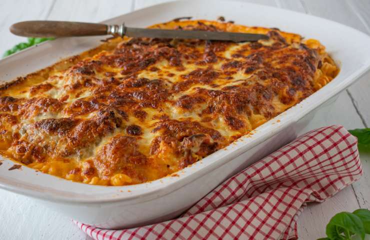 Cucinare la pasta al forno