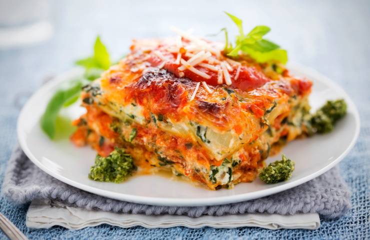 Lasagna broccoli e salsiccia ricetta