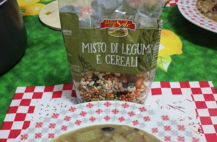 Misto di legumi e cereali